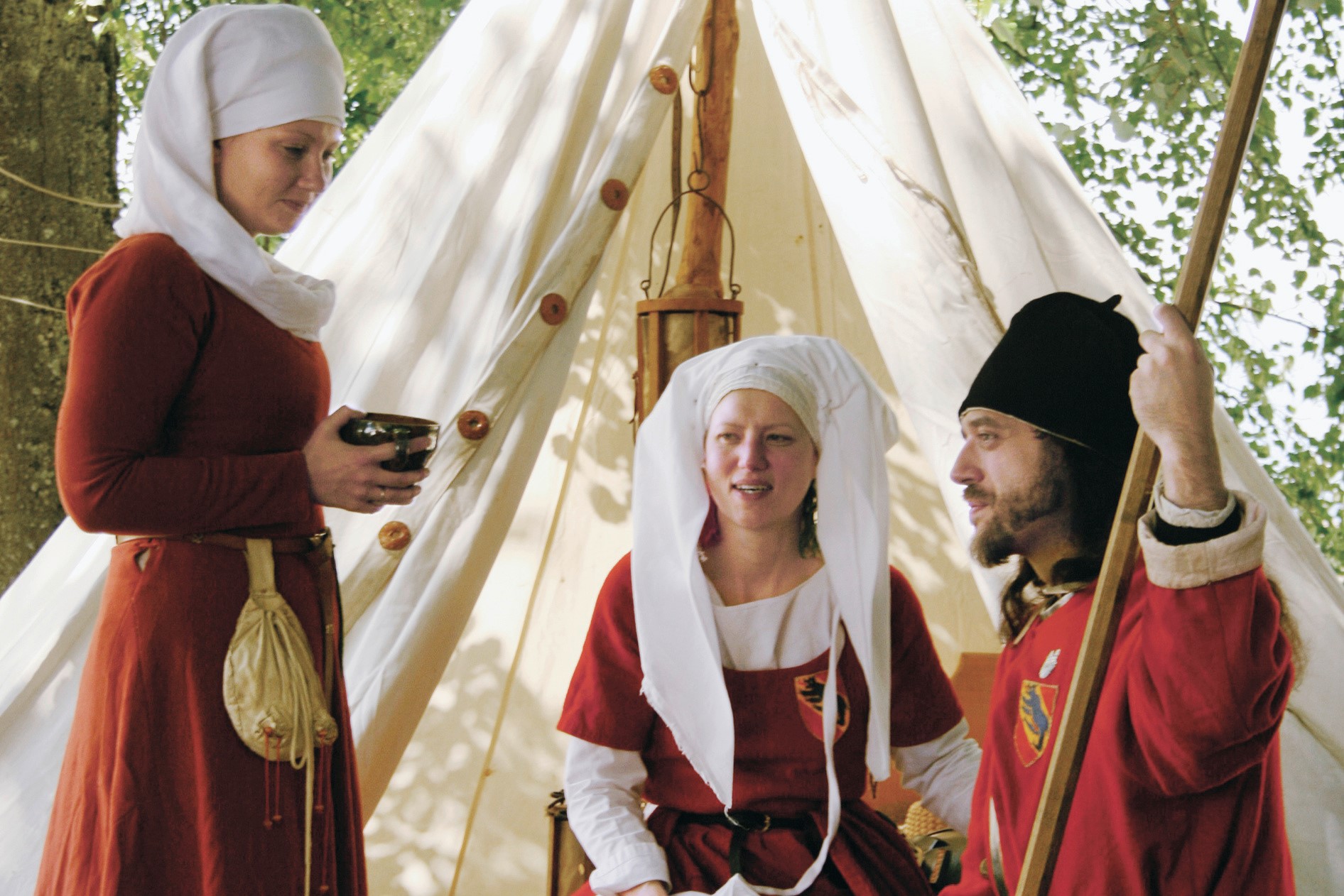 Mittelalter live mit der Company of St. Schloss Lenzburg